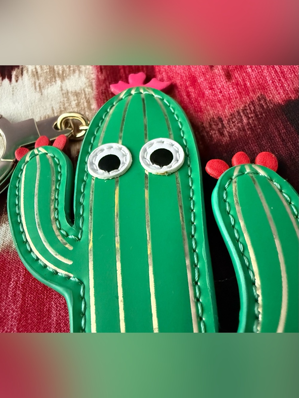 Kate Spade Cactus Keychain - Picture 4 of 7
